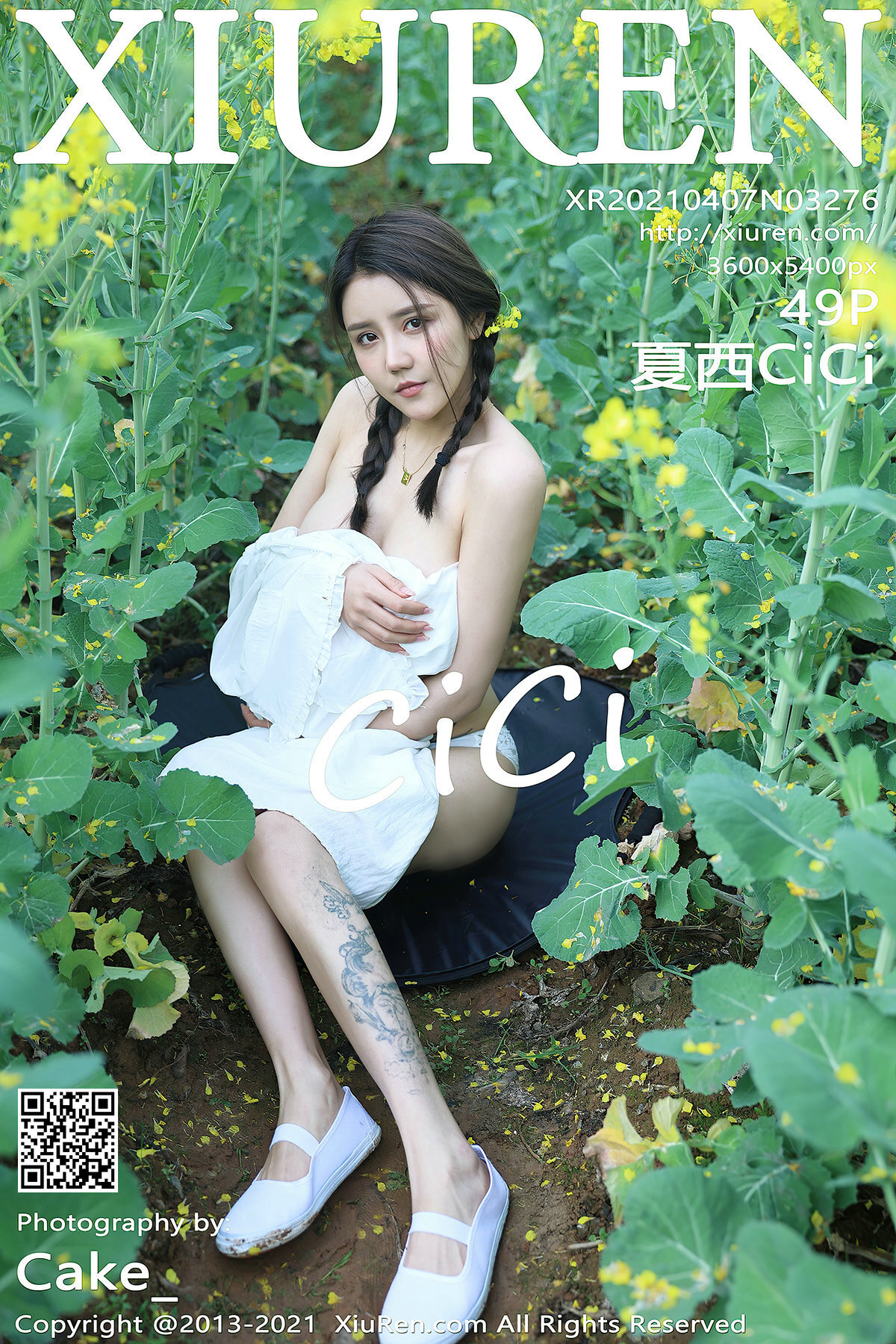 XiuRen秀人网  2021.04.07 No.3276 夏西CiCi